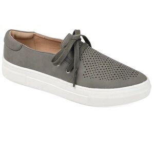 NIB Journee Collection Shantel Gray Sneakers